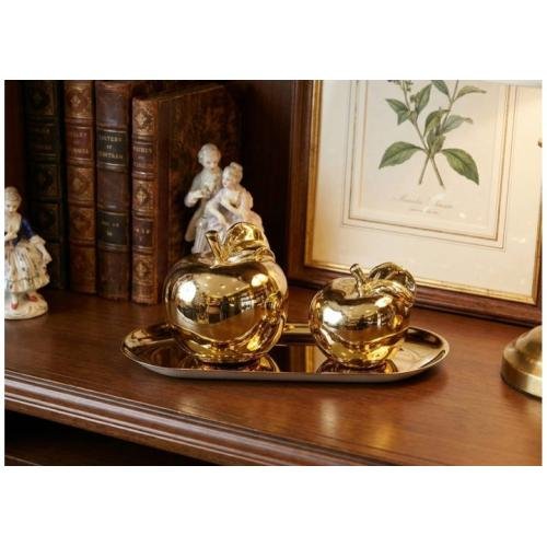 SERAMİK 2 Lİ ELMA OBJE SET KOD:BZ-TY ZEYVE