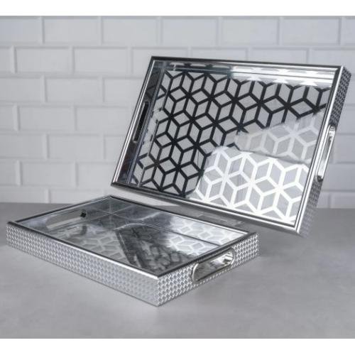 Lüks akrilik tepsi set nişan söz tepsisi