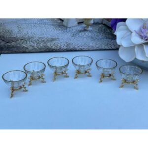 Lüks lokumluk cam şeffaf nişan söz damat kahvesi ikramlık