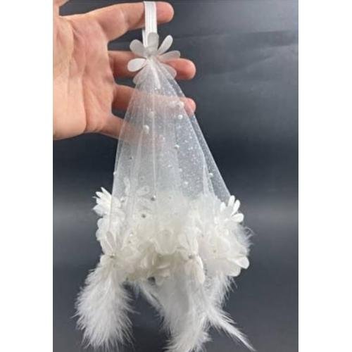 HALAY MENDİLİ TÜYLÜ İNCİLİ