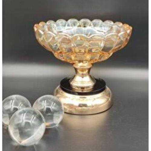 Lüks cam vazo şekerlik nişan sunum aksesuarı