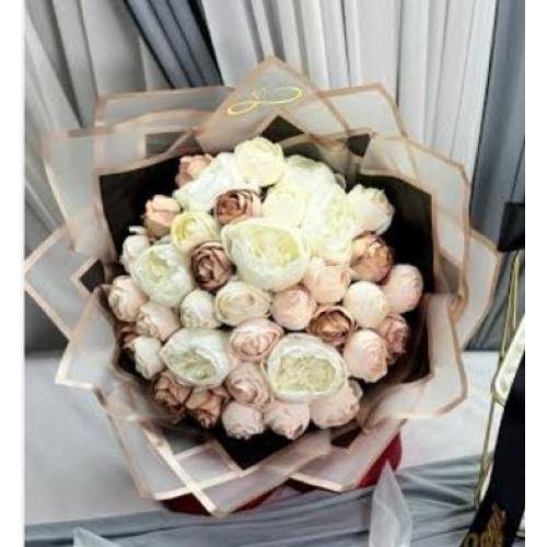 Söz nişan buketi lüks çiçek sunumu