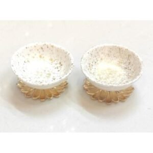 Yüzük yükseltici mermer desenli 2 li set nişan tepsisi aksesuarı