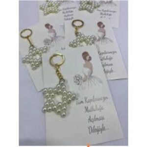 Söz nişan kına süsü incili anahtarlık kartlı hediyelik