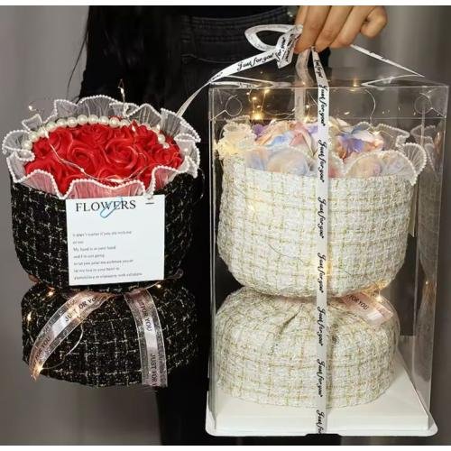 KUTULU ÇİÇEK BUKETİ KOD:YG-104