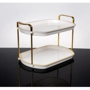 İki katlı sunumluk zeyve aynalı nişan söz ikramlık standı