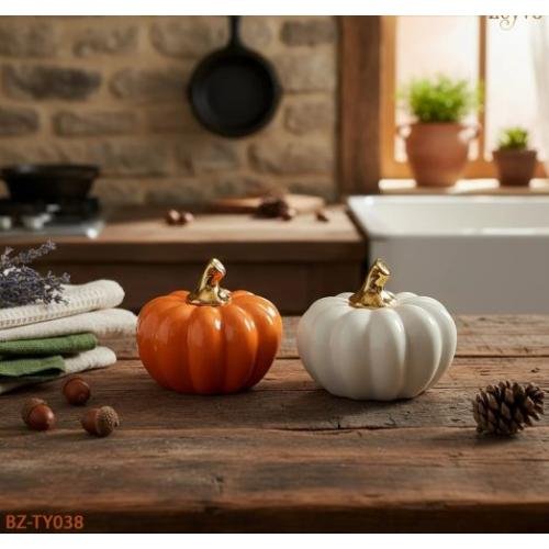 SERAMİK DEKOR BAL KABAĞI RENKLİ KOD:ZEYVE KÜÇÜK