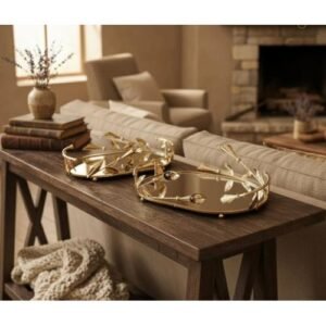 Lüks Tepsi Gala Oval Model Büyük Boy